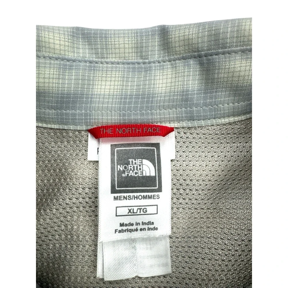 The North Face Men's Performance Short Sleeve Gingham‎ Shirt – Modal Blend, XL